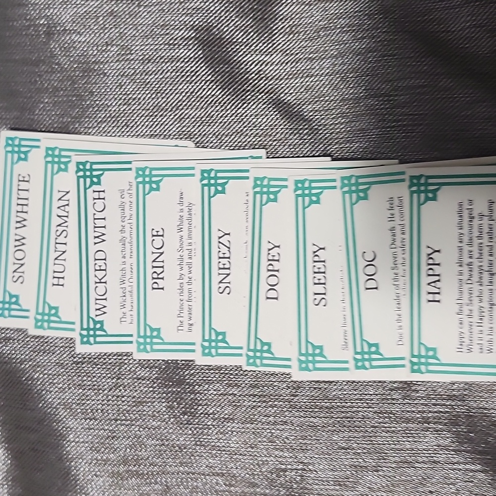 Disneys Set of 12 Gold Plated  Snow White And Seven Dwarfs Bells - Picture 11 of 12